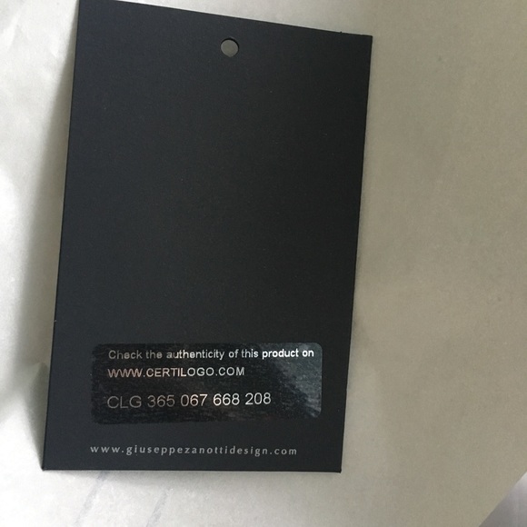 Authentic Giuseppe Zanotti Women's White High Top Sneakers Size 36.5 - Picture 4 of 5